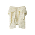 Miroden Tube Top Bow Strapless High-End Suspender Sexy Short Vest