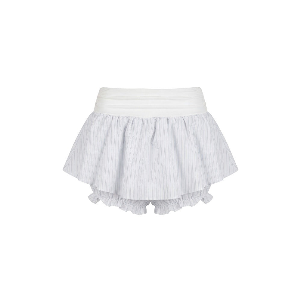 Miroden Skirt Ballet-Style High-Waisted A-Line Puffy Versatile