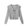 Miroden Knitwear Set Preppy Style Pleated Skirt Gentle Sweet Forest